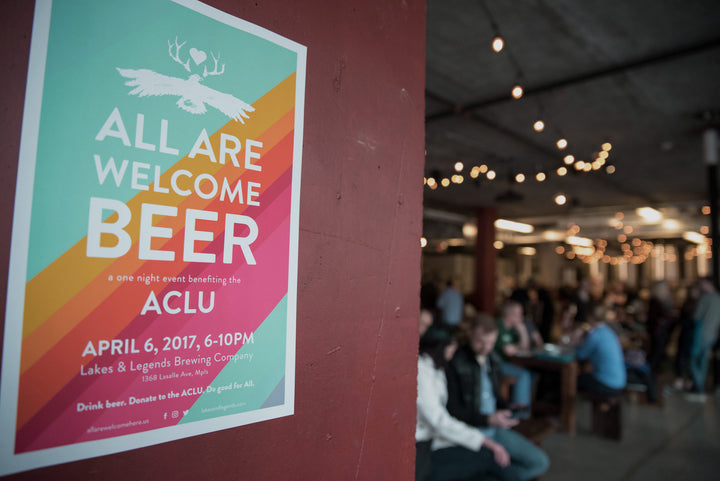 All Are Welcome Beer: Join us April 6!