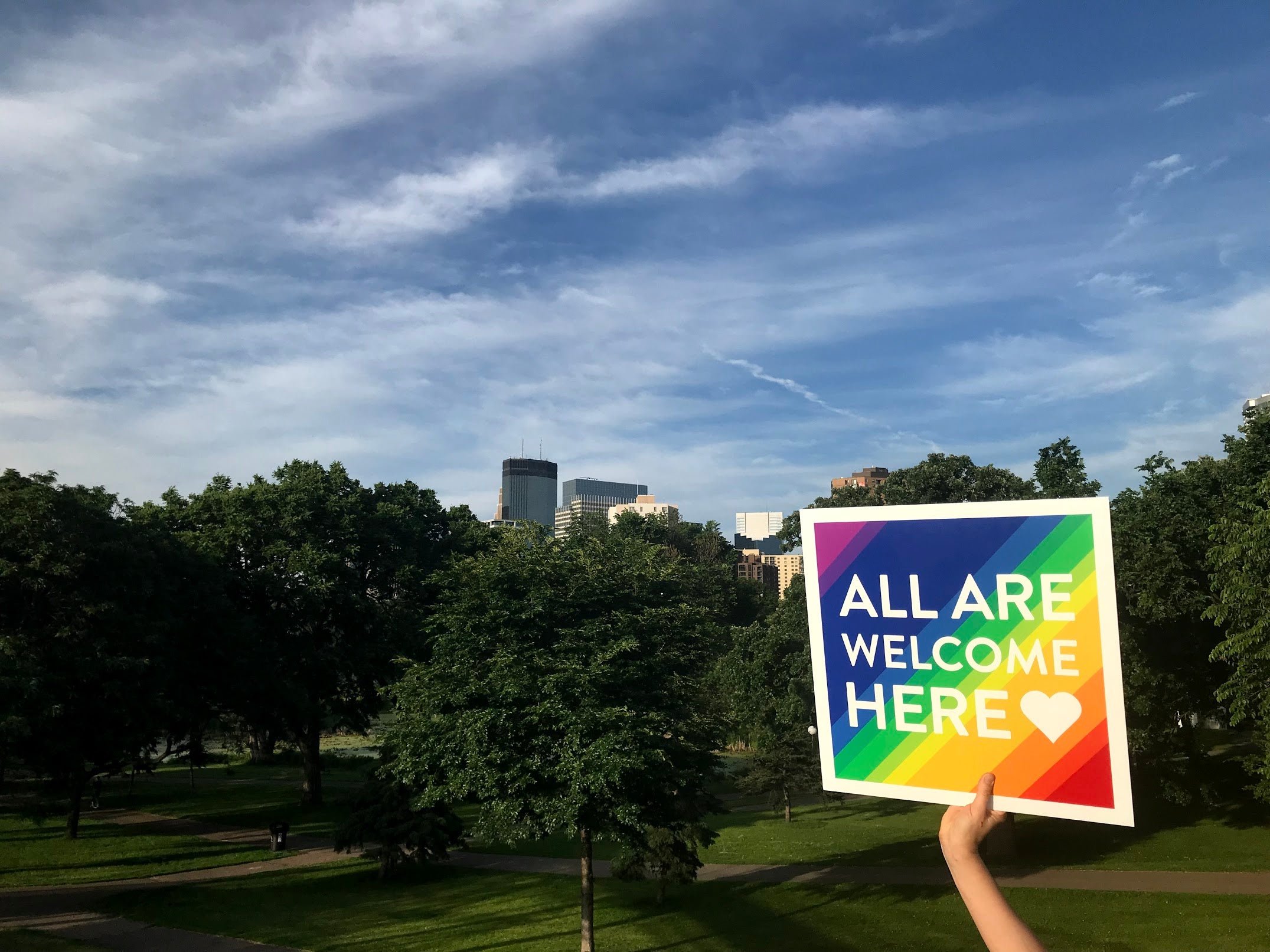 ACLU MN + AAWH PRIDE – All Are Welcome Here