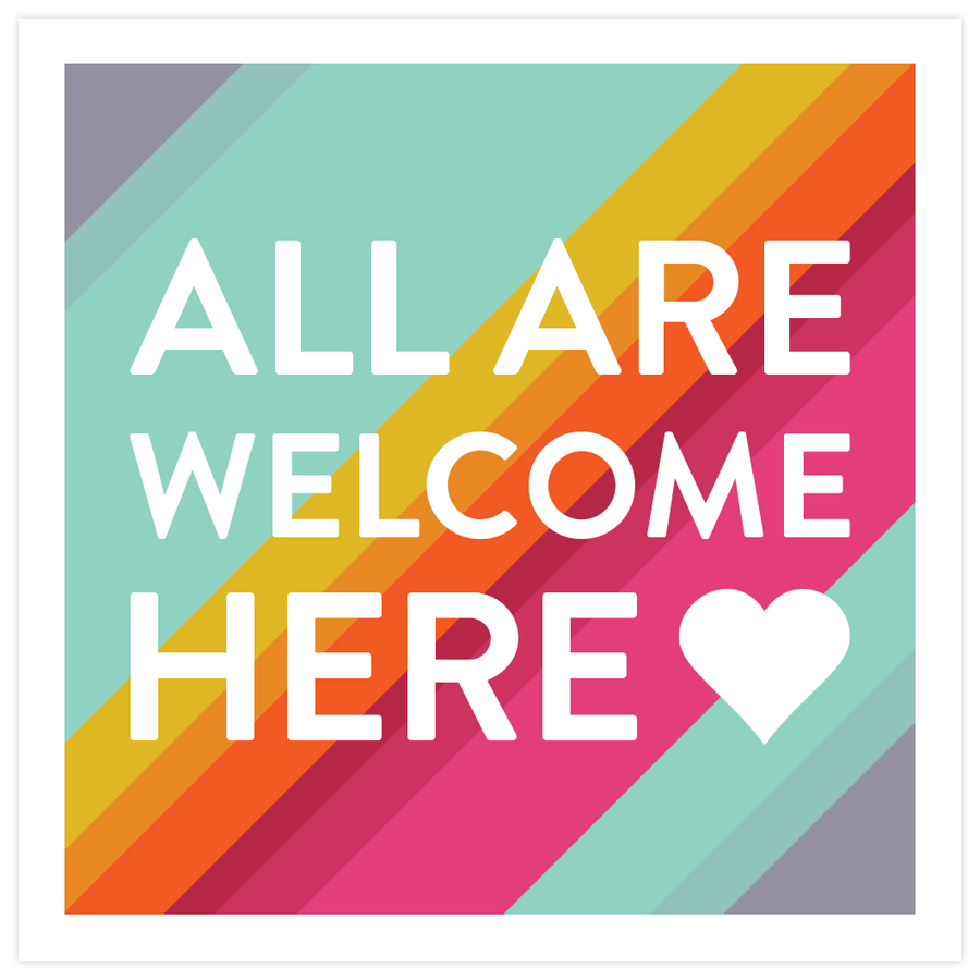 All Are Welcome Here Print all-are-welcome-here-print